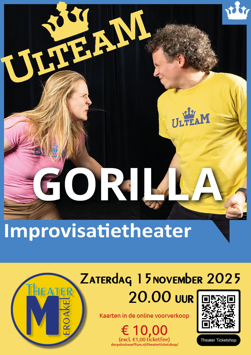 Ulteam_Gorilla_Poster A3_Theater Meroakel