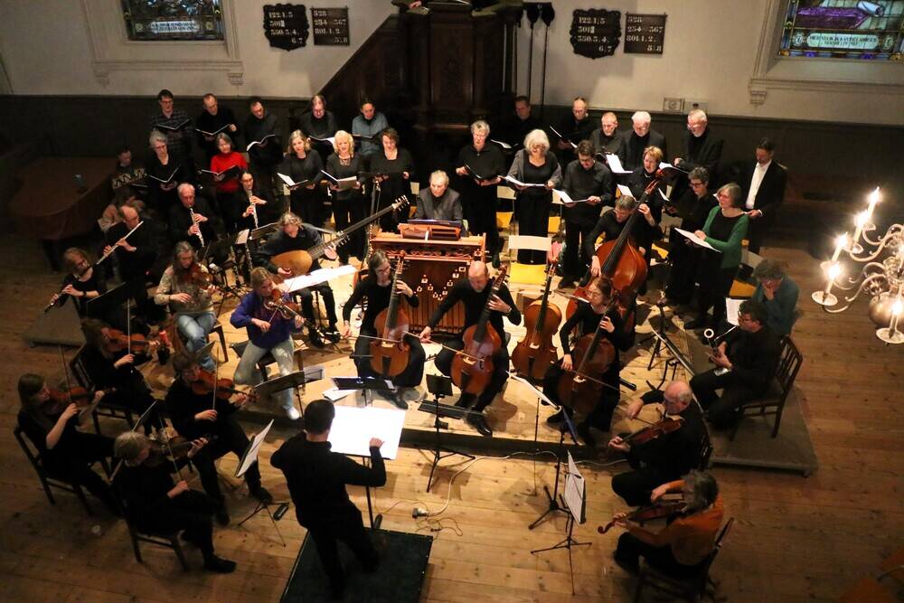 Koor en orkest van het Noordelijk Bach Consort